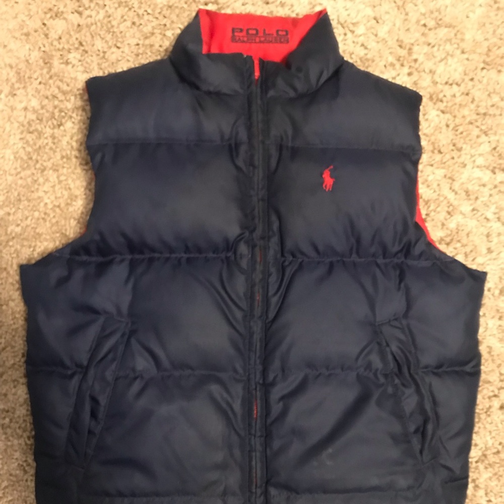 Ralph Lauren down reversible vest